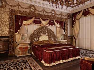 Классицизм, рококо и ампир в спальне